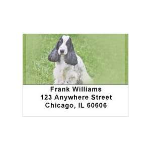  Adorable Cocker Spaniels Address Labels