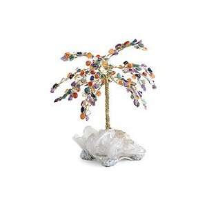  NOVICA Gemstone tree, Crystal Carnival (large)