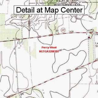   Map   Perry West, Georgia (Folded/Waterproof)