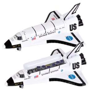  Die Cast Pull Back Space Shuttle 8 Toys & Games
