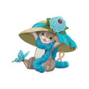  Ovarian Cancer Support Mouse Figurine Collection Charming 