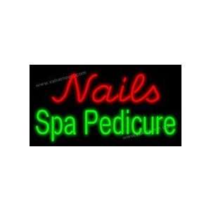  Nails Spa Pedicure Neon Sign 