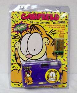 Garfield Talking 35mm Camera PURPLE #1 Celebration NEW  