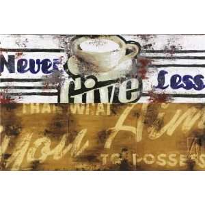  Rodney White   Never Give Less Artaissance Canvas Giclee 