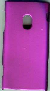 Hard Phone Cover Case Sony Ericsson X10/experia pu Rubb  