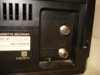 Sony SLV L60HF Hi Fi Stereo VCR w/ Remote VHS Tape Player Hyperband 