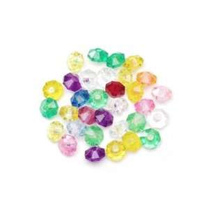  Acrylic Rondell Beads   144pcs.   Multi Arts, Crafts 