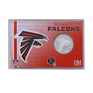  Atlanta Falcons Team History Coin Card