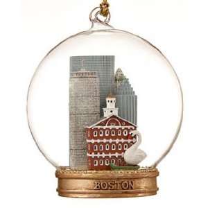  Personalized Boston Christmas Ornament