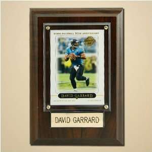 Jacksonville Jaguars #9 David Garrard 4 x 6 Plaque Sports 