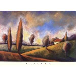  Rossano Tuscan Shadows II 36.00 x 26.00 Poster Print