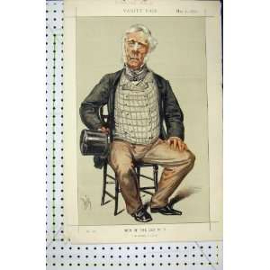  Admiral Rous 1870 Vanity Fair Cartoon Men Day Atn Print 
