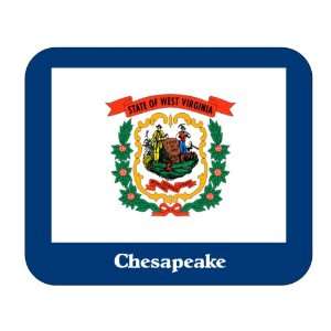  US State Flag   Chesapeake, West Virginia (WV) Mouse Pad 