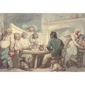  Hand Made Oil Reproduction   Thomas Rowlandson   32 x 22 