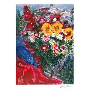  Le Soucis   Poster by Marc Chagall (18 x 24)