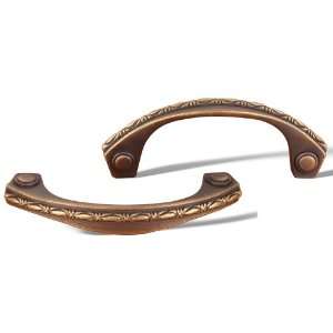   Antique English Rki Deco Leaf Bow Pull (Rkicp5617Ae)