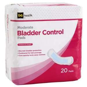  DG Health Bladder Control Pads   Moderate   20 ct Health 