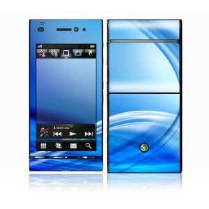  Sony Ericsson Satio Decal Skin   Abstract Blue Everything 