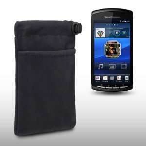  SONY ERICSSON PLAYSTATION PHONE SOFT CLOTH POUCH CASE WITH 