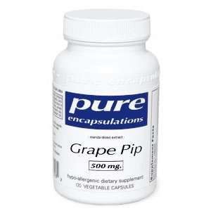 Pure Encapsulations Grape Pip 500 mg   120 capsules  