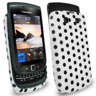Stylish Polka Dots Series Soft Silicone Rubber Gel Mobile Phone Back 