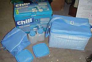Chill Soft Food Picnic Cooler & Container Set + Box  