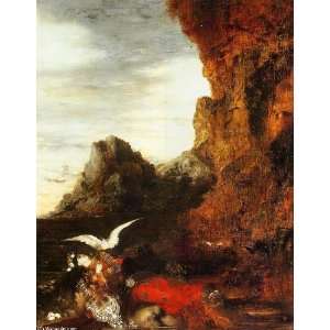   Gustave Moreau   24 x 30 inches   The Death of Sapp