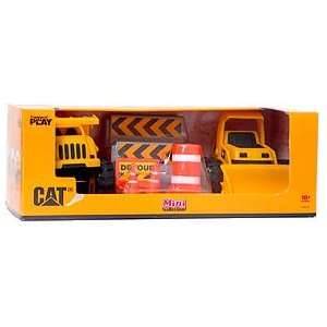    CAT 6 Dump Truck & Front Loader with Accessories Toys & Games