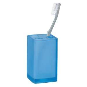  Tooth brush holder blue schock resistant polyresin 