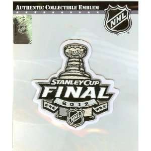  2012 NHL Stanley Cup Patch   Official Licensed Sports 