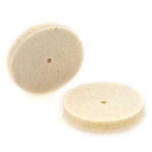 Foredom Felt Buff 3/4 Diameter Medium Density (Pack of 10)  