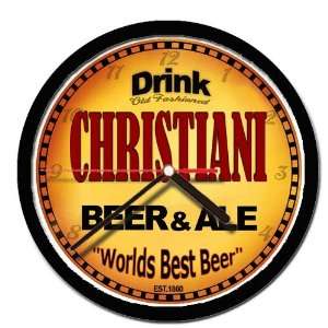  CHRISTIANI beer and ale cerveza wall clock Everything 