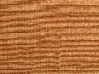 Red Gold Stripe Chenille Upholstery Fabric bty  