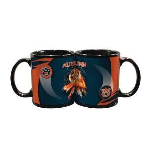    NCAA Auburn Tigers 2 Pack 11oz Black Searle Mug
