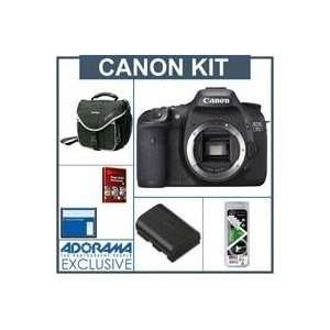  Canon EOS 7D Digital SLR Camera Body Kit, with 2 4GB CF 