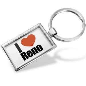 Keychain I Love Reno region Nevada, United States   Hand Made, Key 