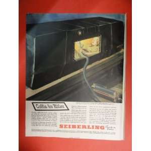 Seiberling Rubber,(Coffin for Hitler,). Orinigal 1943 Vintage Collier 