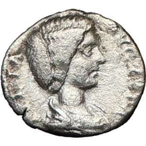  JULIA DOMNA 196AD Ancient Silver Roman Coin VENUS 