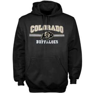  Colorado Buffaloes Black Midfield Hoody Sweatshirt