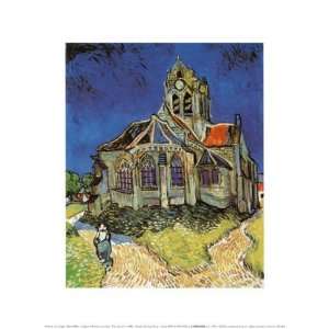  The Church at Auvers, c.1890 by Vincent Van Gogh . Art 