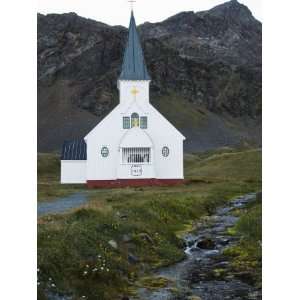  Church at Grytviken Where Shackletons Funeral Was Held 