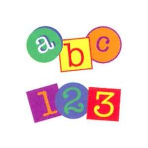  Alphabet and Numbers   84 Peel & Stick Wall Stickers 