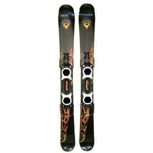  Maui & Sons Flame Snow Blades mini skis & Bindings 99cm 