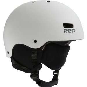  RED Trace 2012 White Classic Audio Snow Helmet Sports 