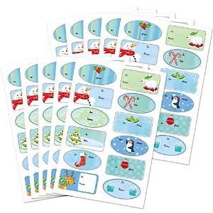  Gift Tags Frosty Friends