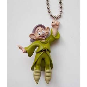  New RARE 3 D PVC Figure DOPEY From Disney Snow White Car 