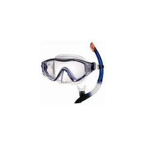   lens mask paired with semi dry snorkel   best snork