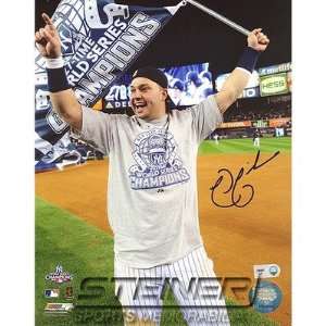 Steiner Sports SWISPHS008003 Nick Swisher 2009 WS Win Celebration 8x10 