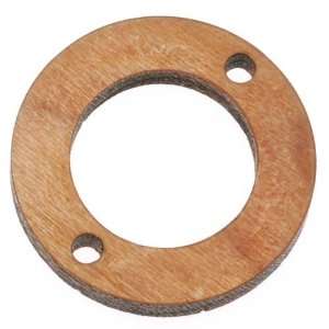  Cherry Wood Open Circle Donut Connector Links 18mm (4 
