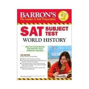  Barrons SAT Subject Test World History 4th (forth 